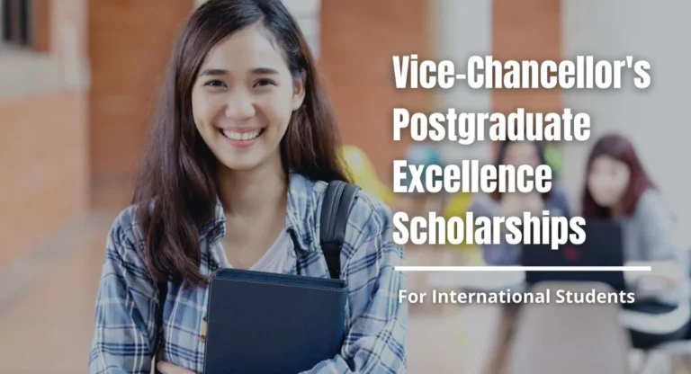 UEA Vice Chancellors International Postgraduate Excellence Scholarship 2025